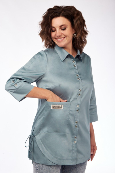 Блуза Matini 4.1535 ментол - фото 2