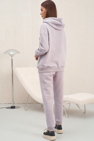 Спортивный костюм с капюшоном и карманами для демисезона Fantazia Mod 4424 - фото 4