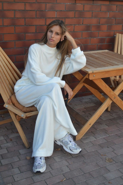 Брюки, джемпер Skipper Design 909 белый - фото 1