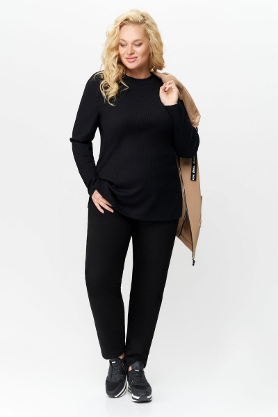 Брюки, джемпер, жилет Svetlana-Style 1898 черный+бежевый - фото 4