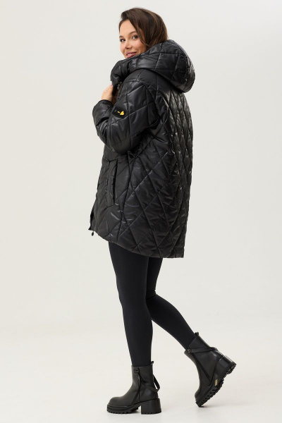 Куртка Магия моды 2350 черный-желтый - фото 3