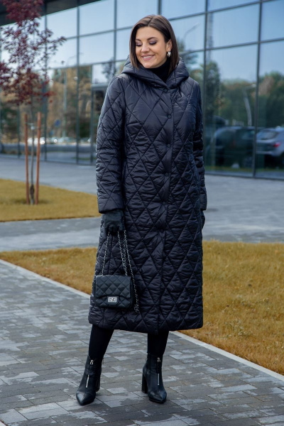 Пальто Lady Secret 5032 черный - фото 5