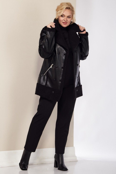 Дубленка Celentano 2042.1 черный - фото 9