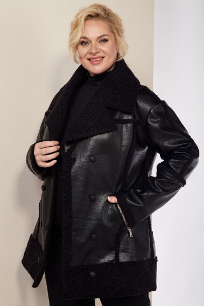 Дубленка Celentano 2042.2 черный - фото 3