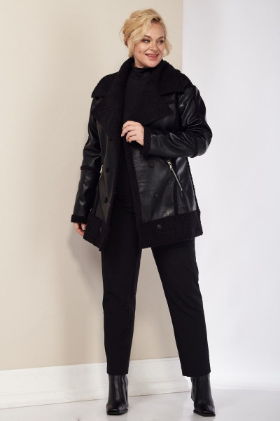 Дубленка Celentano 2042.2 черный - фото 5