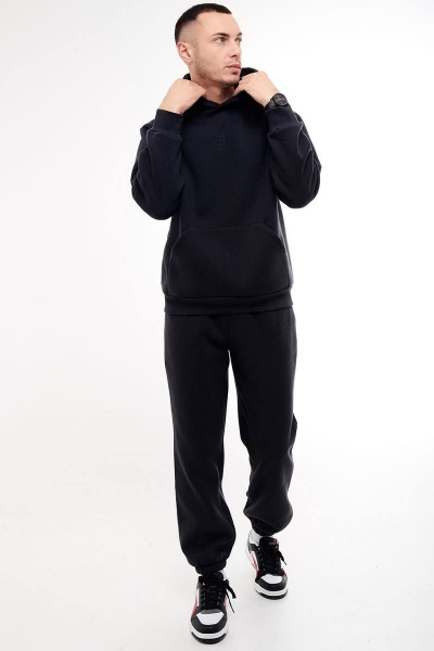 Спортивный костюм oversize из трикотажа с логотипом GO M3039/40-02.182-188 - фото 1