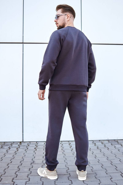 Утепленный костюм из футера с начесом для дома и отдыха GO M3022/30-03.176-182 - фото 2