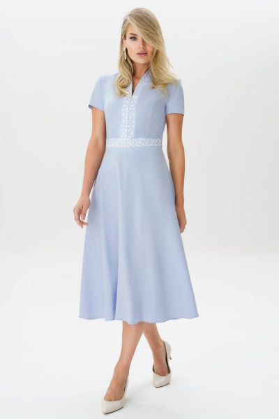 Платье с вышивкой и пайетками в стиле на каждый день Urs 22-724-2 - фото 1