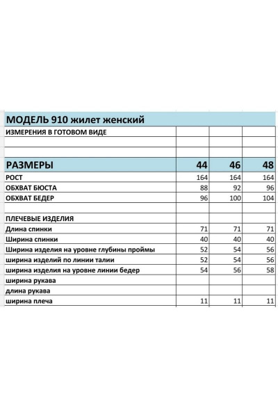 Жилет БагираАнТа 910 - фото 3