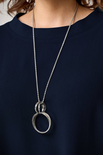 Блуза, брюки Romanovich Style 2-2430 синий - фото 3