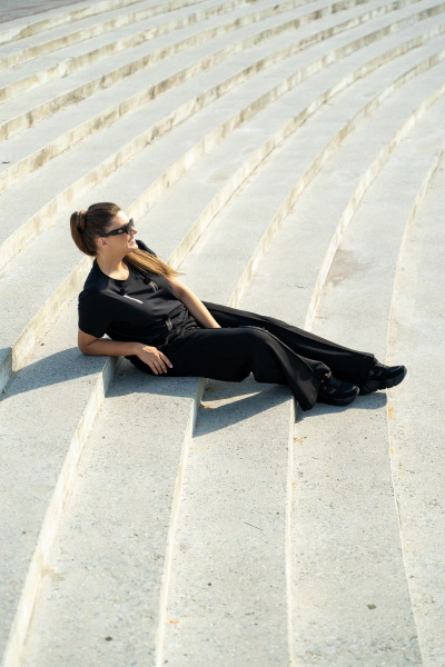 Блуза, брюки Andina 948 черный - фото 13