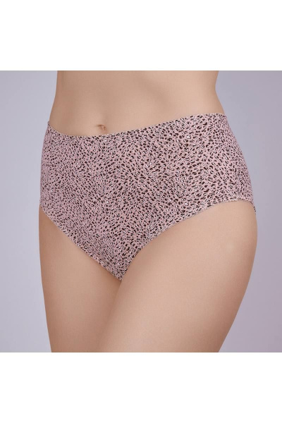 Трусы из хлопкового трикотажа с высокой линией талии Verally 109-8 камушек - фото 3