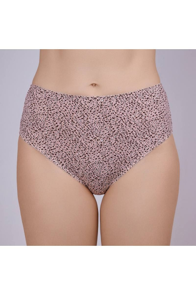 Трусы из хлопкового трикотажа с высокой линией талии Verally 109-8 камушек - фото 1