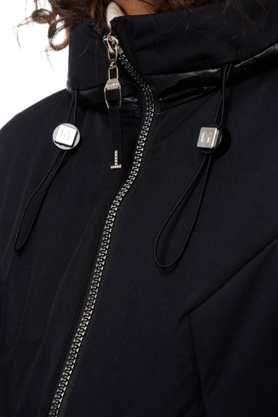 Пальто Beautiful&Free 6090 черный - фото 9