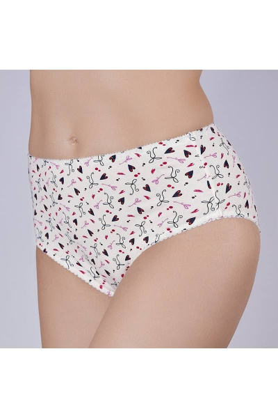 Трусы женские из хлопкового трикотажа на каждый день Verally 109-8 секрет - фото 3