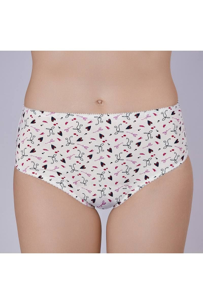 Трусы женские из хлопкового трикотажа на каждый день Verally 109-8 секрет - фото 1