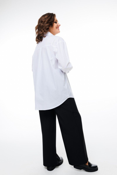 Рубашка Anelli 1412 белый - фото 3