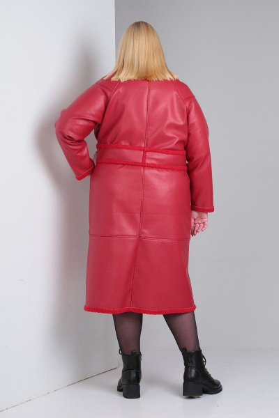 Дубленка Celentano 2035.2 алый - фото 6