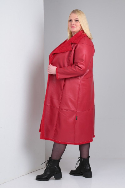 Дубленка Celentano 2035.2 алый - фото 5