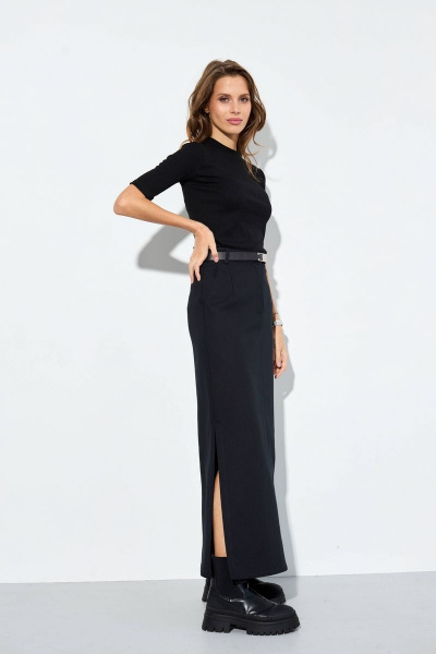 Юбка Luitui R2030 черный - фото 3