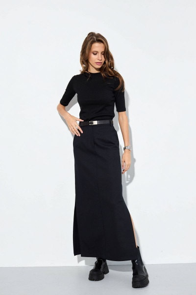 Юбка Luitui R2030 черный - фото 1