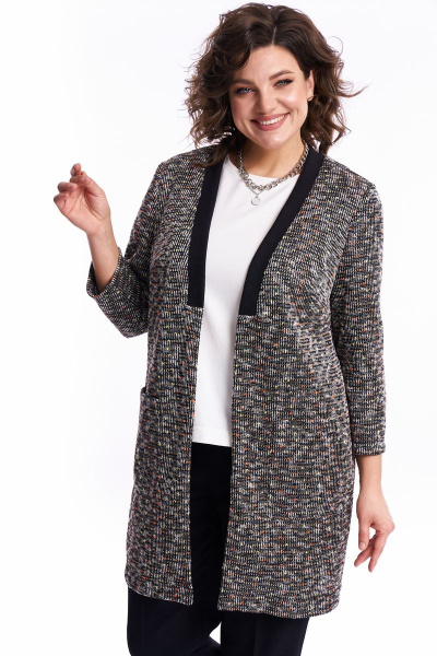 Кардиган из трикотажного полотна без подкладки Almirastyle 253 - фото 2