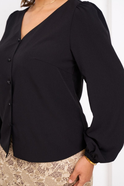 Комплект блузка с рукавом со сборкой и юбка зауженная Almirastyle 300 - фото 5