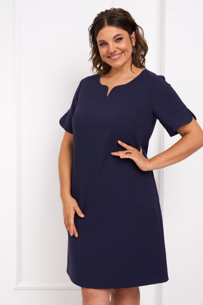 Кардиган из жаккардовой ткани и платье из текстиля Almirastyle 302 - фото 6