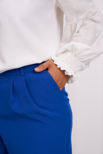 Блуза и брюки комплектация свободный силуэт декор Almirastyle 317 - фото 7