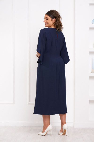 Платье с запахом и разрезом спинка полуприлегающая Almirastyle 321 - фото 6