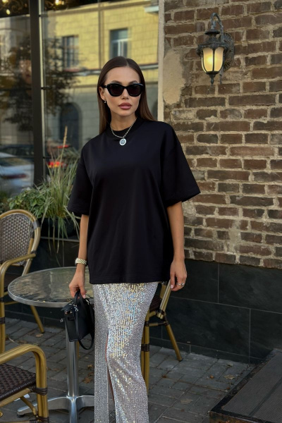 Юбка THE.WOMAN 0114 серебро - фото 7