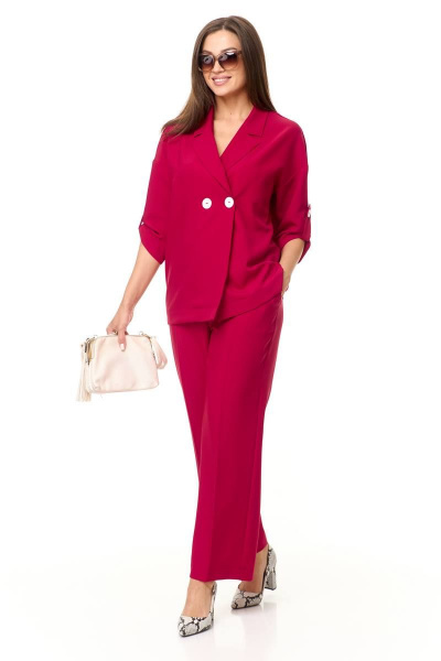 Элегантный палаццо-костюм с двубортным жакетом Taita plus 2329/1 - фото 5