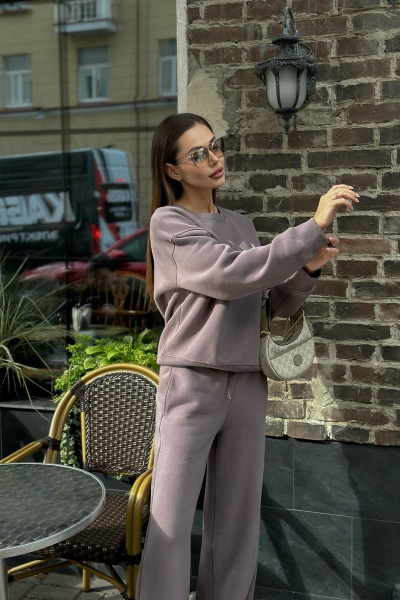 Брюки, джемпер USOVA 004(4) дымчатый - фото 5