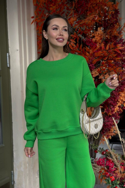 Брюки, джемпер USOVA 004(4) зеленый - фото 2