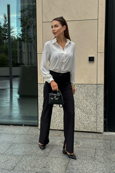 Брюки THE.WOMAN 0058 черный - фото 10