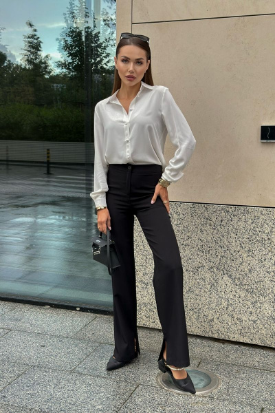 Брюки THE.WOMAN 0058 черный - фото 9