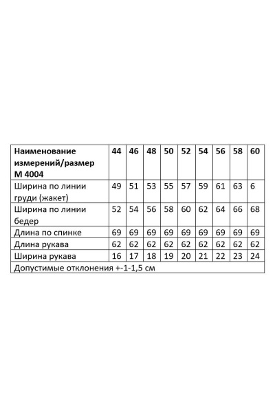 Жакет Andina city 4004 серая_полоска - фото 3