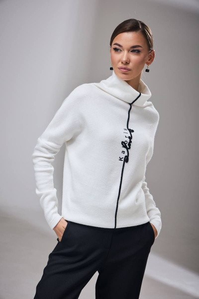 Джемпер Kaloris 2035 молоко - фото 2