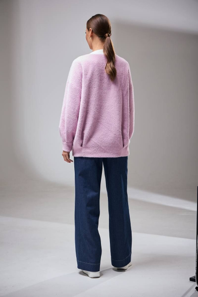 Жакет Kaloris 2039 розовый - фото 9