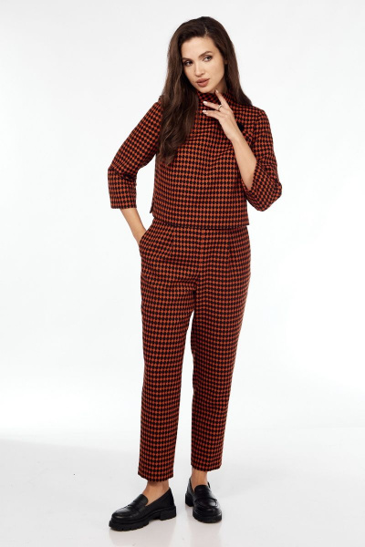 Блуза, брюки Mubliz 118 оранжево-черный - фото 7