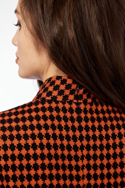 Блуза, брюки Mubliz 118 оранжево-черный - фото 5