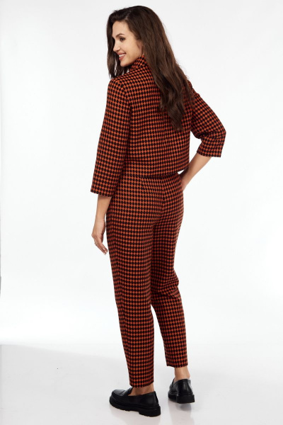 Блуза, брюки Mubliz 118 оранжево-черный - фото 2