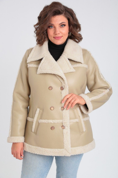 Дубленка Celentano 2044.1 бежевый - фото 1