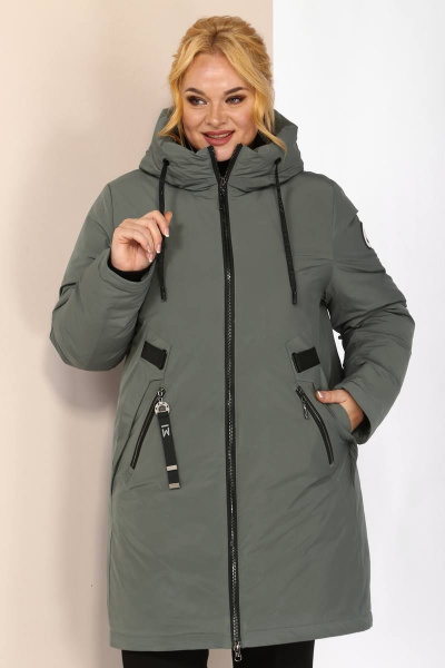 Куртка Shetti 2030 хаки - фото 3