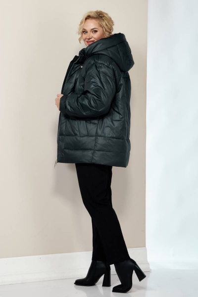 Куртка Shetti 2129 бутылочный - фото 5