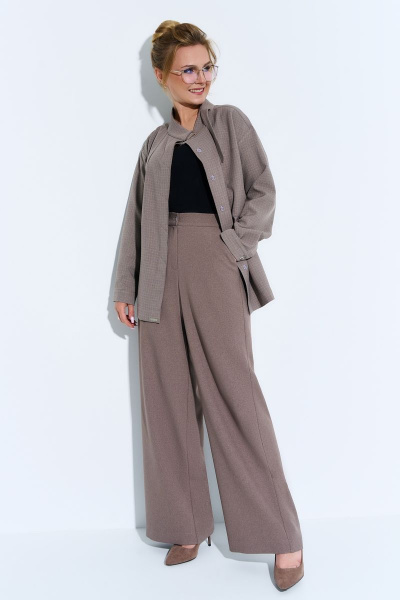 Костюм жакет и юбка из джинсовой ткани Euromoda 476 - фото 1