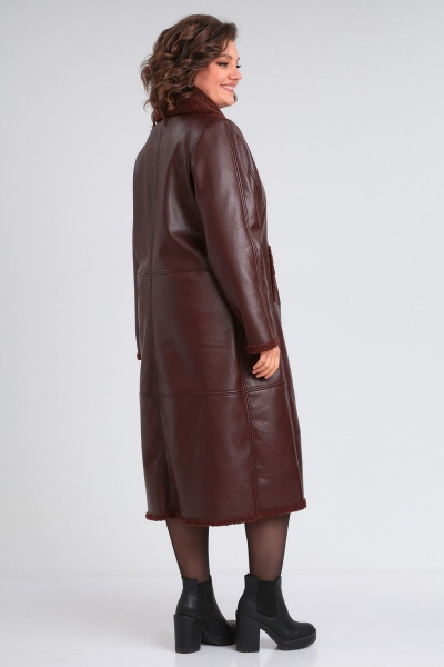 Дубленка Celentano 2043.2 шоколад - фото 12