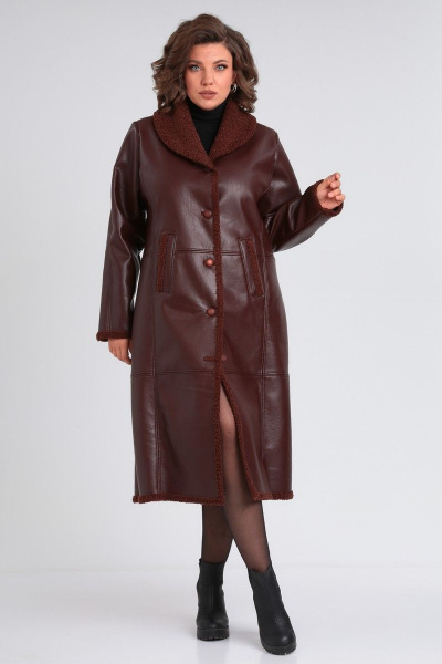 Дубленка Celentano 2043.2 шоколад - фото 9