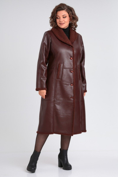 Дубленка Celentano 2043.2 шоколад - фото 8