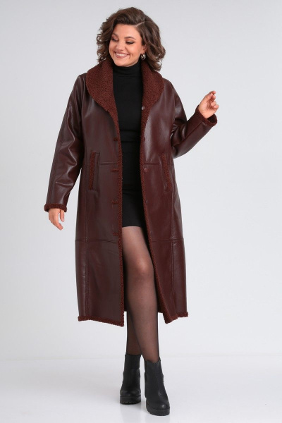 Дубленка Celentano 2043.2 шоколад - фото 7